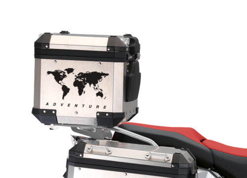 BSTI 3540 BMW R1250GS Adventure Top Box The Globe Black Stickers Kit 03