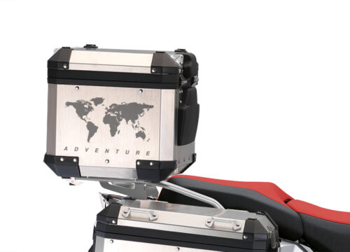BSTI 3541 BMW R1250GS Adventure Top Box The Globe Grey Stickers Kit 03