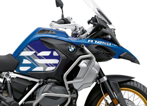 BSTI 3595 BMW R1250GS Adventure Style HP Anniversary Limited Edition Tank Stickers Blue Variations 02