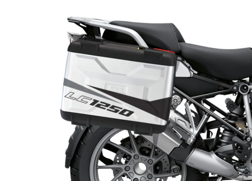 BSTI 3621 BMW R1250GS Vario Pannier Stingray Grey Black Stickers Kit 02