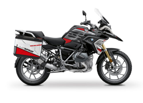 BSTI 3623 BMW R1250GS Vario Pannier Vector Red Stickers Kit 01