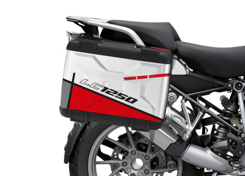 BSTI 3623 BMW R1250GS Vario Pannier Vector Red Stickers Kit 02