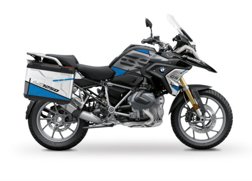 BSTI 3625 BMW R1250GS Vario Pannier Vector Blue Stickers Kit 01