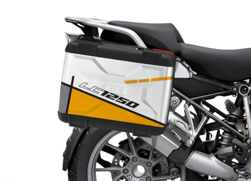 BSTI 3627 BMW R1250GS Vario Pannier Vector Yellow Stickers Kit 02