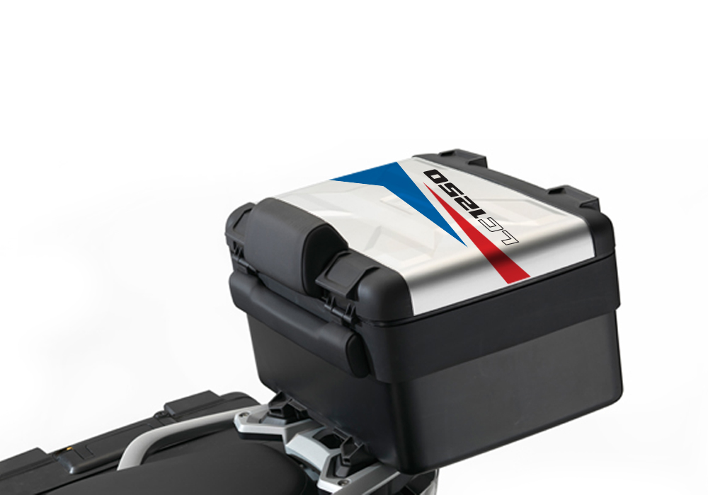 BSTI 3636 BMW R1250GS Vario Top Box Stingray Red Blue Stickers Kit