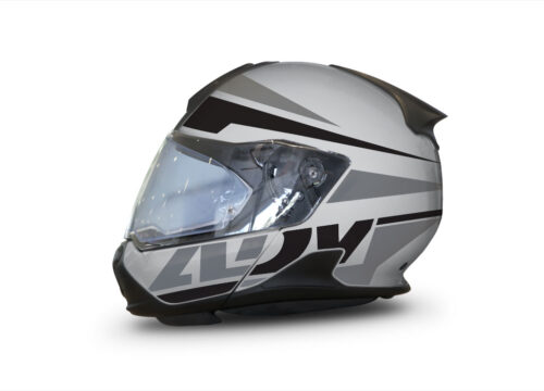 HEL 3432 BMW System 7 Silver Metallic Vivo Series Grey Black Stickers Kit 01