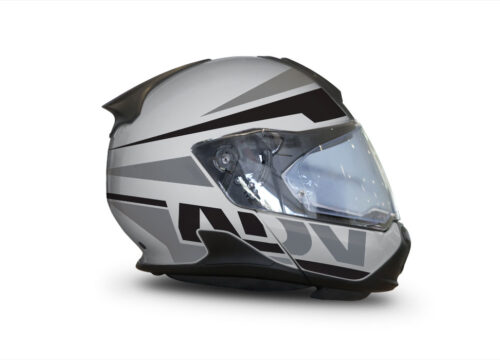 HEL 3432 BMW System 7 Silver Metallic Vivo Series Grey Black Stickers Kit 02