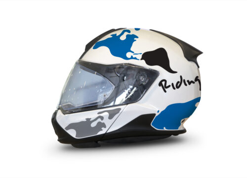 HEL 3434 BMW System 7 Light White The Globe Series Blue Grey Stickers Kit 01