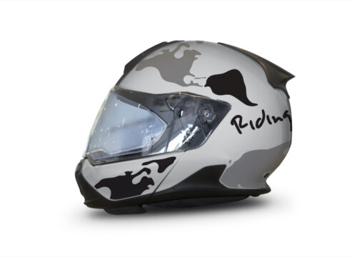 HEL 3443 BMW System 7 Silver Metallic The Globe Series Grey Black Stickers Kit 01