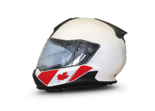 HEL 3445 BMW System 7 Light White The Flag Series Stickers Kit Canada