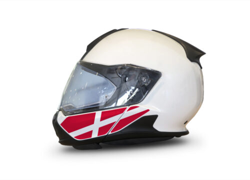 HEL 3445 BMW System 7 Light White The Flag Series Stickers Kit Denmark