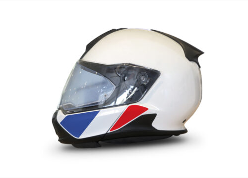 HEL 3445 BMW System 7 Light White The Flag Series Stickers Kit France