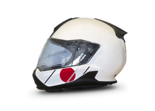 HEL 3445 BMW System 7 Light White The Flag Series Stickers Kit Japan