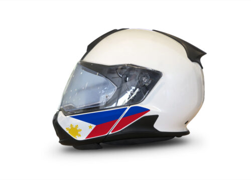 HEL 3445 BMW System 7 Light White The Flag Series Stickers Kit Philippines