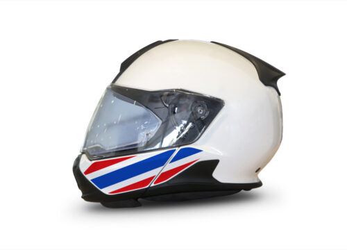 HEL 3445 BMW System 7 Light White The Flag Series Stickers Kit Thailand