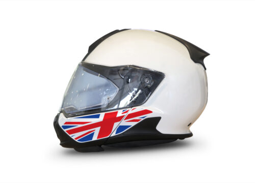 HEL 3445 BMW System 7 Light White The Flag Series Stickers Kit UK