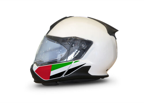 HEL 3445 BMW System 7 Light White The Flag Series Stickers Kit United Arab Emirates