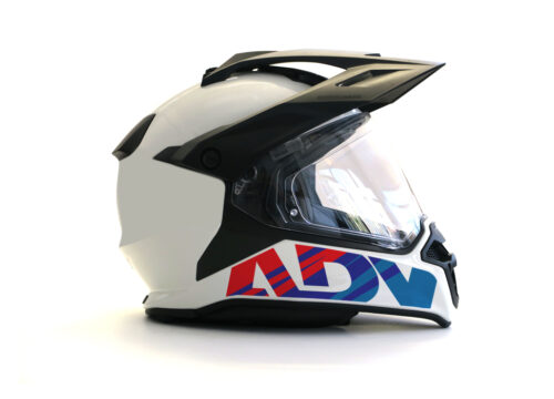 HEL 3716 BMW Enduro 2015 Helmet White ADV Msport Sticker 02