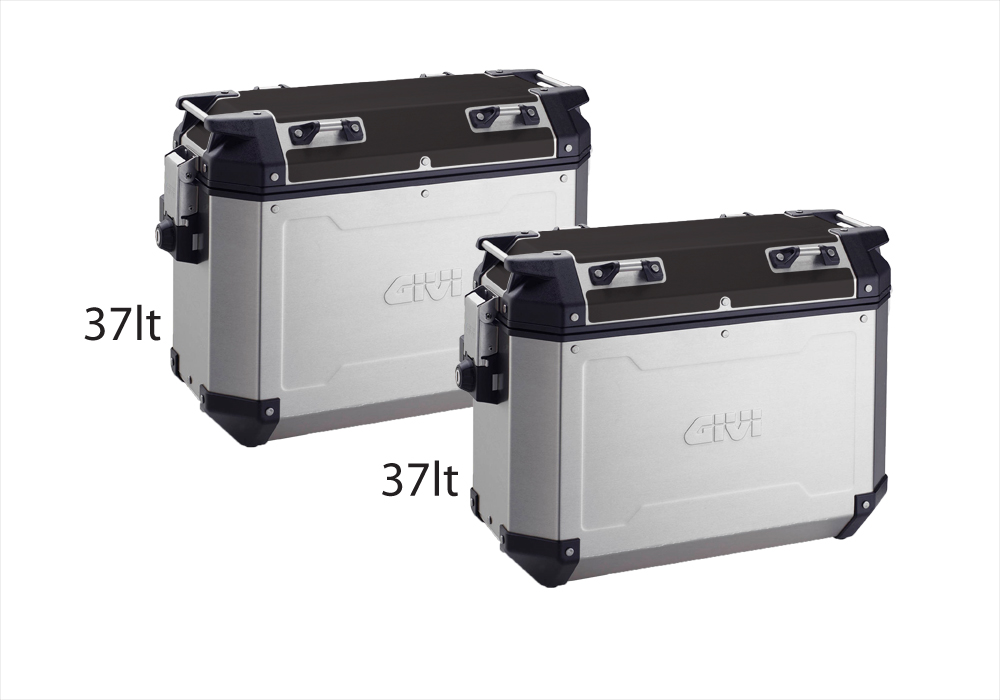 GIPRF 3722 Givi Trekker Outback OBKN 37lt37lt Panniers Heavy Duty Top Protective Film Black