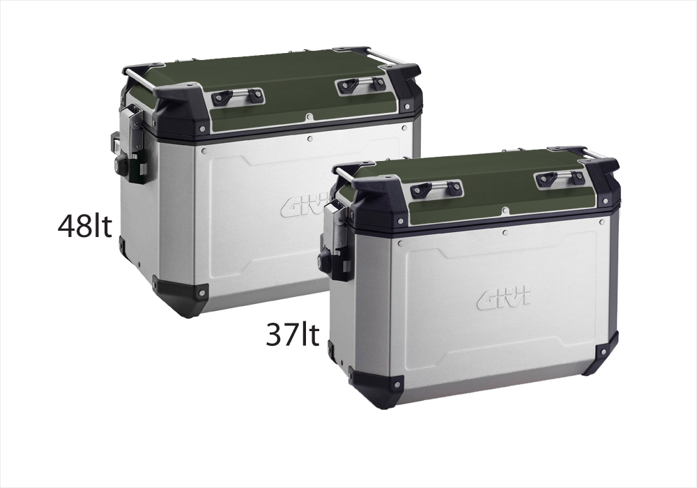 GIPRF 3722 Givi Trekker Outback OBKN 37lt48lt Panniers Heavy Duty Top Protective Film Military