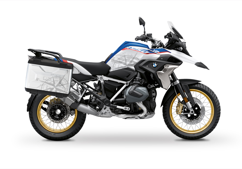 BKIT 3777 BMW Vario Panniers Compass Stickers Kit 01