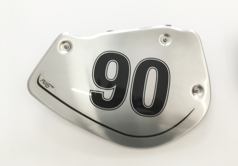 BPRF 3726 Puig BMW RnineT Alluminium Side Covers 90 Number Sticker Kit 03