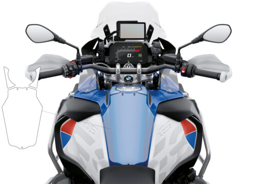 BPRF 3806 BMW R1250GS Adventure Top Tank Protective Film 01