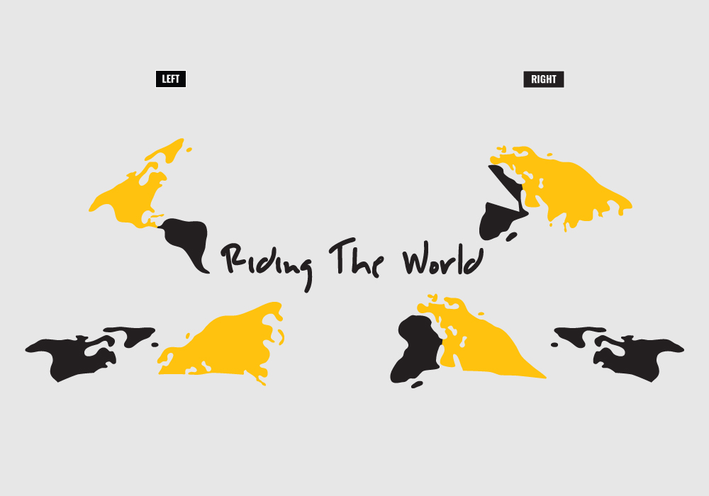 HEL 3737 AGV AX 8 DUAL Helmet Titanium The Globe Yellow Black Stickers Kit