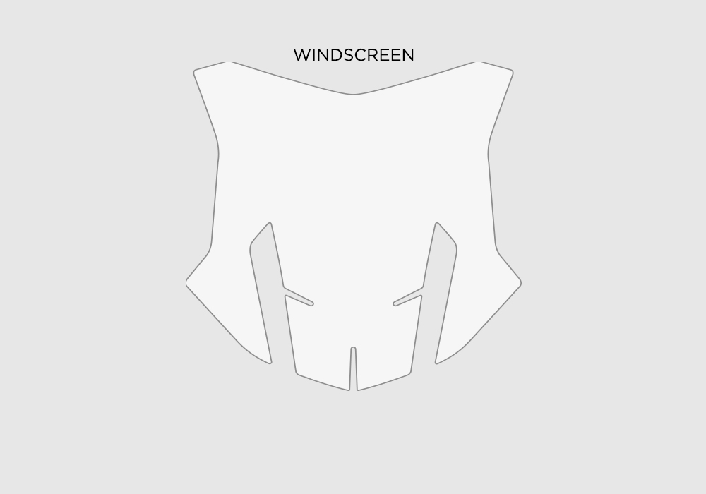 BPRF 1752 BMW GSA Windscreen Protective Film 02