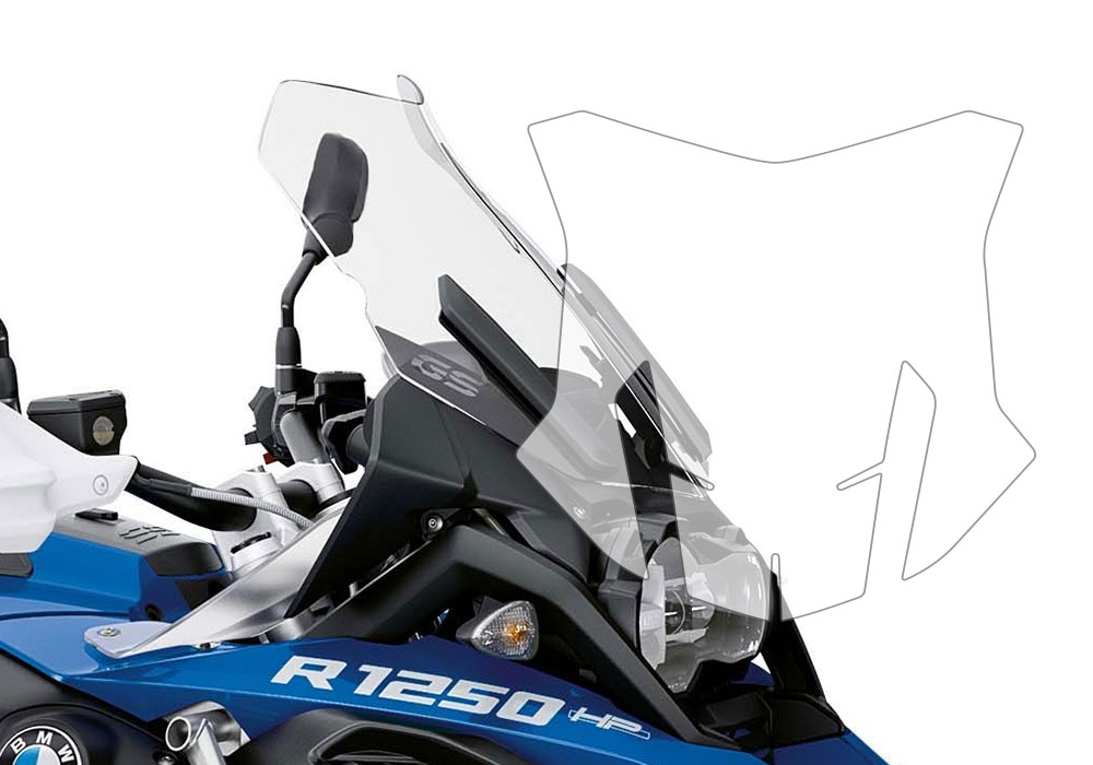 BPRF 1752 BMW GSA Windscreen Protective Film 1