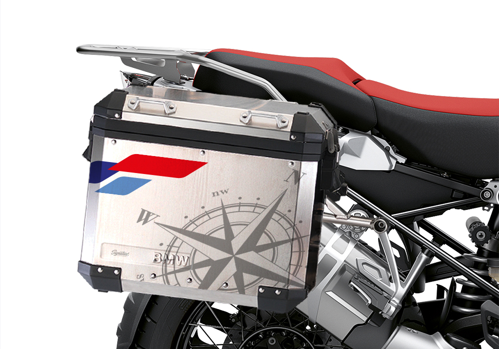 ΒΚΙΤ 3822 BMW Alluminium Panniers Compass V2 Stickers Kit