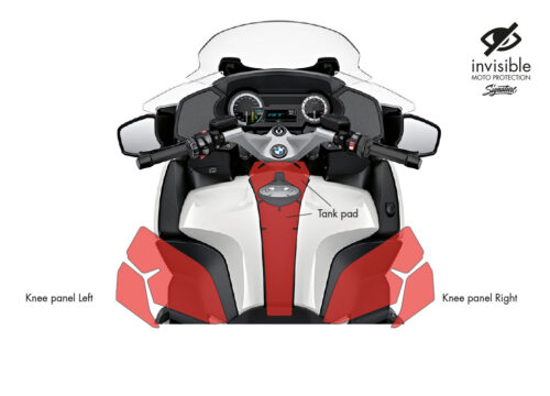 BPRF 3843 BMW R1250RT Tank Pad Knee Pannel Protective Film 02