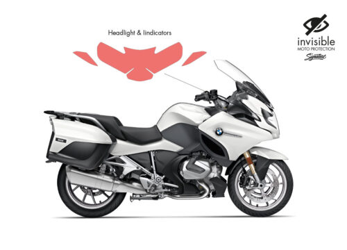 BPRF 3848 BMW R1250RT Headlight and Indicators Protective Film 01
