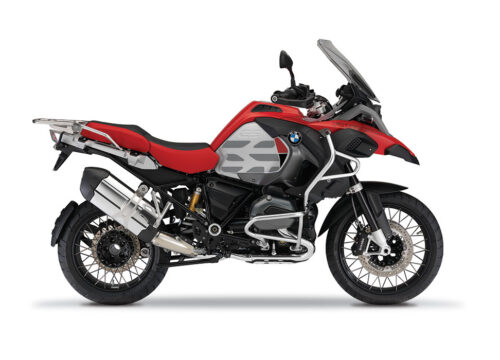 BKIT 3864 BMW R1200GS LC Racing Red GS Lines Style HP Red Black 01