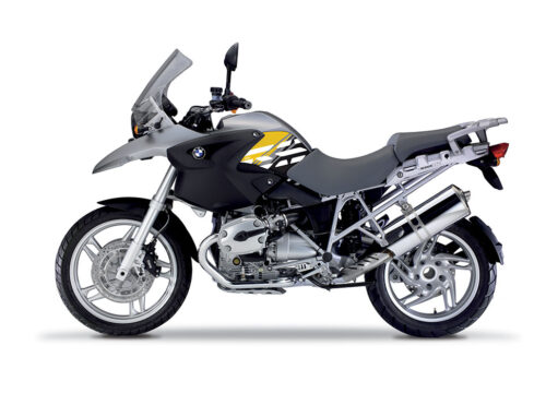 BKIT 3901 BMW R1200GS 2004 2007 Granite Grey Style Anniversary LE Yellow 01
