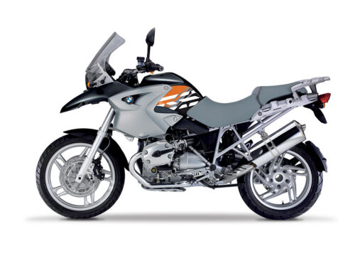 BKIT 3904 BMW R1200GS 2004 2007 Night Black Style Anniversary LE Orange 01
