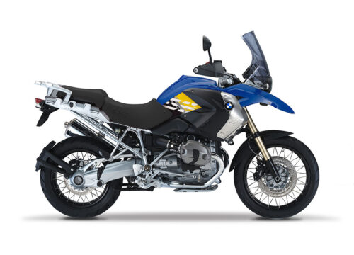 BKIT 3920 BMW R1200GS 2008 2012 Bright Blue Style Anniversary LE Yellow Stickers