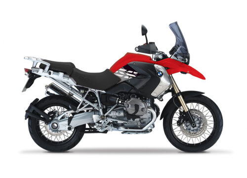 BKIT 3924 BMW R1200GS 2008 2012 Magna Red Style Anniversary LE Black Stickers