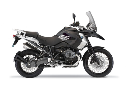 BKIT 3927 BMW R1200GS 2008 2012 Triple Black Style Anniversary LE Black Stickers