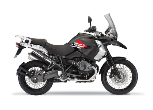 BKIT 3928 BMW R1200GS 2008 2012 Triple Black Style Anniversary LE Red Stickers