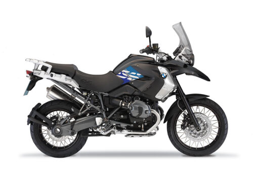 BKIT 3929 BMW R1200GS 2008 2012 Triple Black Style Anniversary LE Blue Stickers