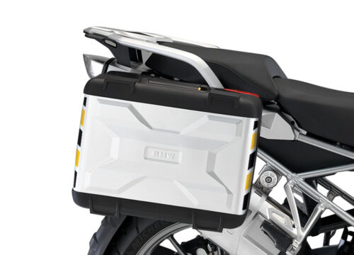 BSTI 3877 BMW Vario Side Panniers Black Yellow Reflective Stripes 02