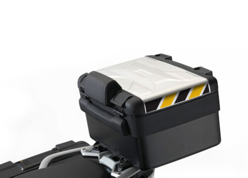 BSTI 3884 BMW Vario Top Box Black Yellow Reflective Stripes 01