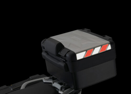 BSTI 3887 BMW Vario Top Box Black Red Reflective Stripes 02