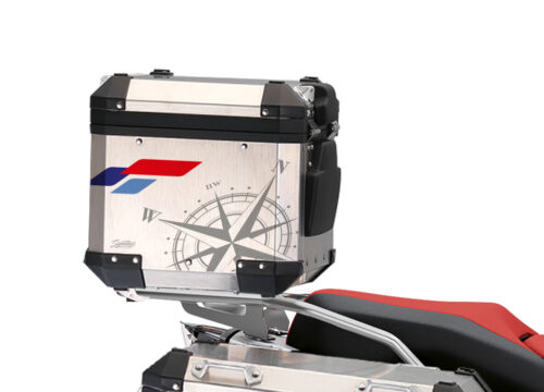 BSTI 3935 BMW Alluminium Top Box Compass V2 Stickers Kit 01