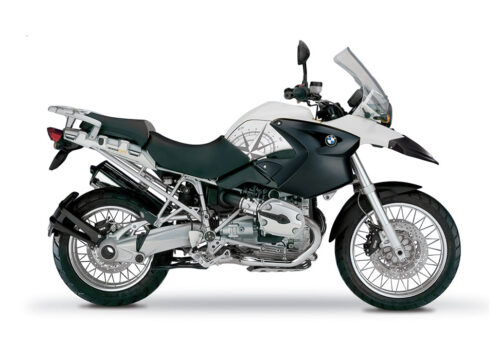 BSTI 3974 BMW R1200GS 2004 2007 Alpine White Compass Series Stickers