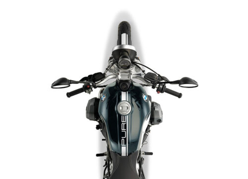 BKIT 4025 BMW R nineT Pure Full Stripes Stickers White 1