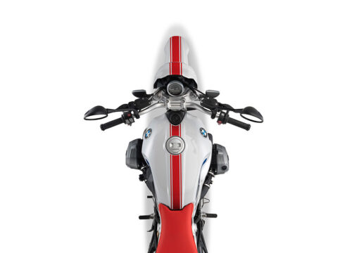 BKIT 4032 BMW R nineT Urban GS Full Triple Stripes Stickers Red 02