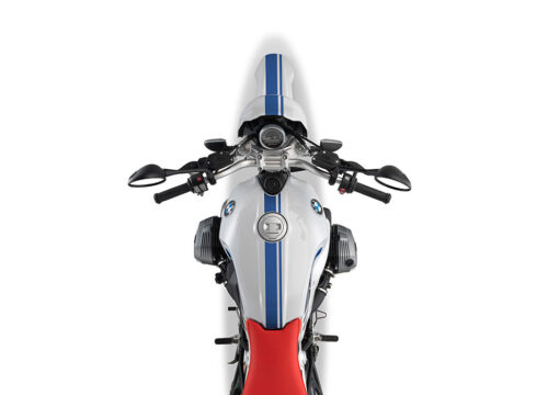 BKIT 4033 BMW R nineT Urban GS Full Double Stripes Stickers Cobalt Blue 1
