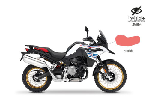 BPRF 4204 F850GS Headlight Protective Film 01